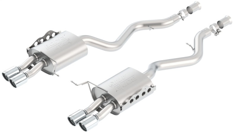 Borla ATAK Axle-Back Exhaust System for 2008-2013 BMW M3 E92/E93 4.0L V8 Coupe and Convertible