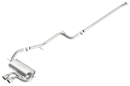 Borla Cat-Back Exhaust System for 2013-2018 Ford Focus ST 5-Door Hatchback