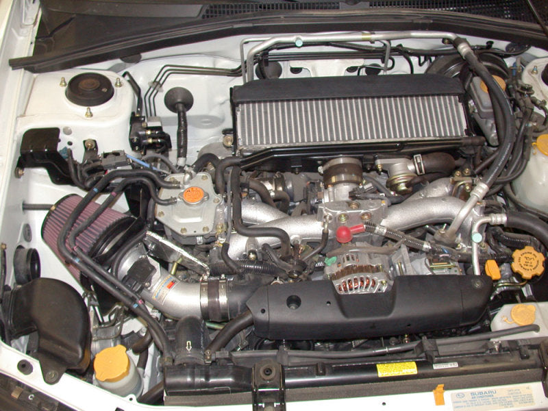 K&N Engineering 69-8002TS Silver Typhoon Short Ram Intake for Subaru Forester 2004-2006