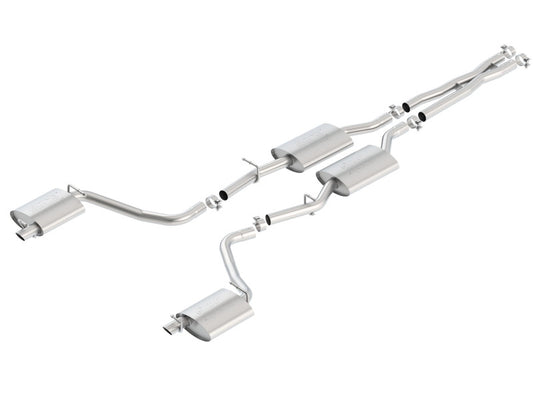 Borla ATAK Cat-Back Exhaust System for 2015-2023 Dodge Challenger 3.6L V6