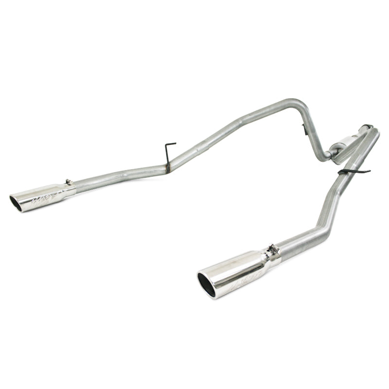 MBRP S5234AL Armor Lite Series 2.5-Inch Cat Back Exhaust System for Ford F-150 2011-2012 with Dual Split Rear Exit