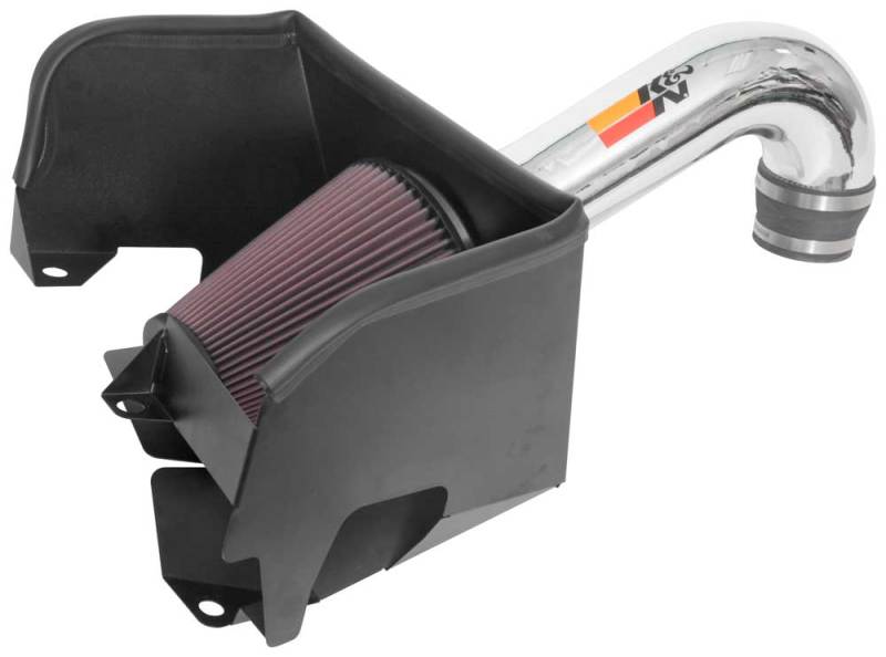 K&N Engineering 77-1578KP High Flow Performance Cold Air Intake System for 2019-2020 Ram 1500 with 5.7L V8
