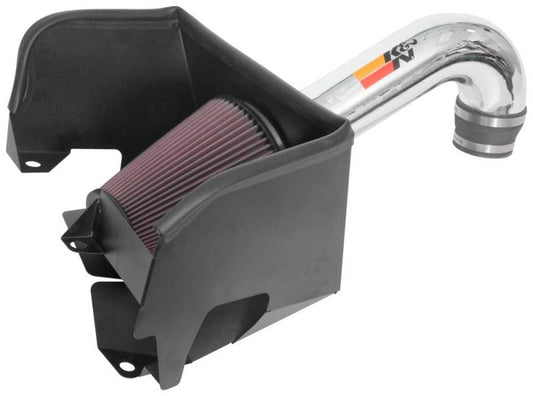 K&N Engineering 77-1578KP High Flow Performance Cold Air Intake System for 2019-2020 Ram 1500 with 5.7L V8