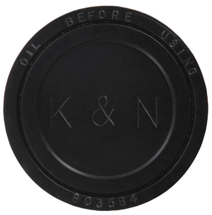 K&N Engineering Universal Rubber Air Filter with 2.5-inch Flange for Automotive and Recreational Applications