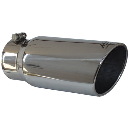 MBRP Universal Exhaust Tip 5 in. Diameter, 12 in. Length, Polished Stainless Steel, Model T5051