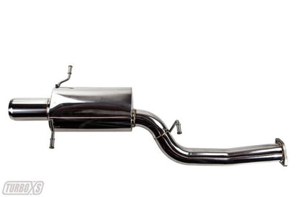 Turbo XS Axle Back Muffler Assembly for 2002-2007 Subaru WRX/STi with 4-Inch Polished Stainless Tip