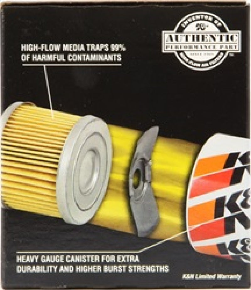 K&N Engineering HP-2010 Premium Oil Filter for Land Rover and Mercury Vehicles