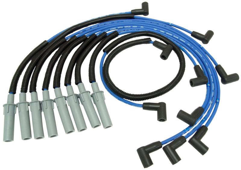 NGK Part 53027 Ultra-Low Resistance Spark Plug Wire Set for Dodge Van and Dakota 1999-2003