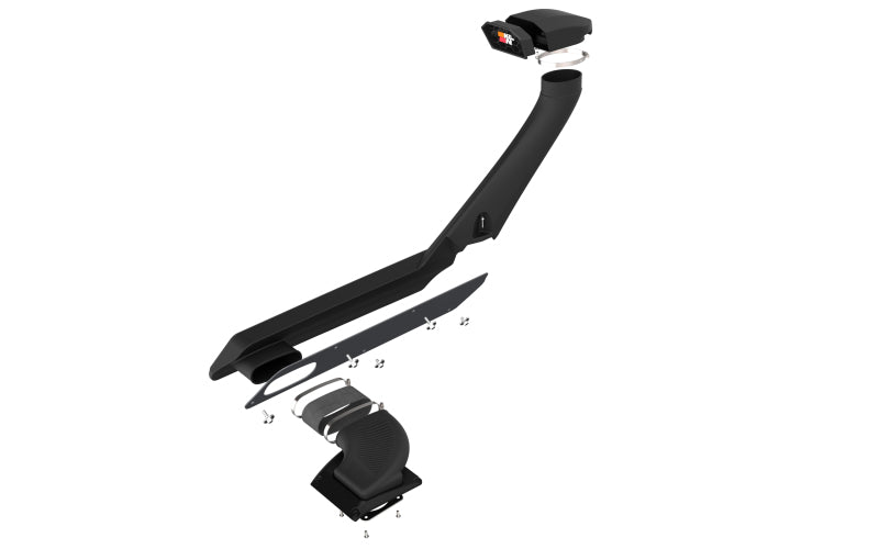 K&N Engineering 63-8002 Elevated Intake Kit with Snorkel for Ford Bronco 2021-2023
