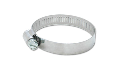 Vibrant Stainless Steel Worm Gear Clamps Pack of 10 - Clamping Range 0.75in to 1.50in (19mm - 38mm)