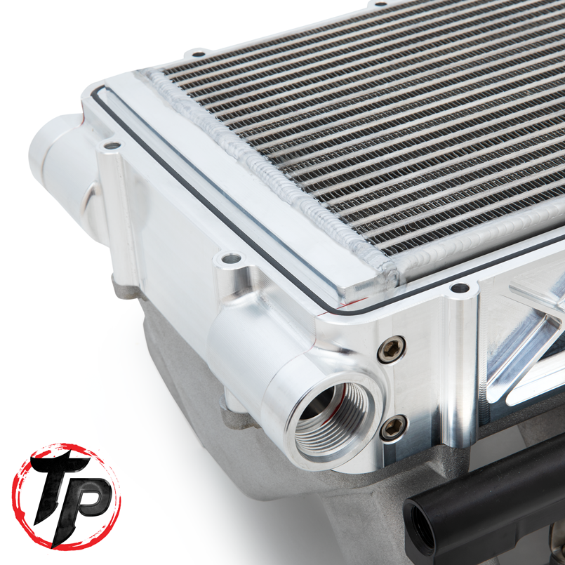 1900hp Low Profile Air-to-Water Intercooler for Texas Speed Titan Intakes - image 8