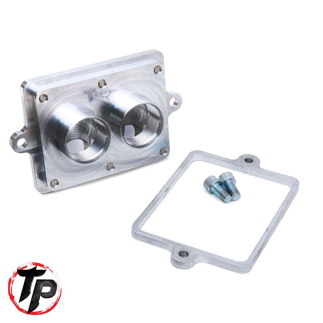 2-into-4 -16AN To -12AN Billet Firewall Pass Through Bulkhead