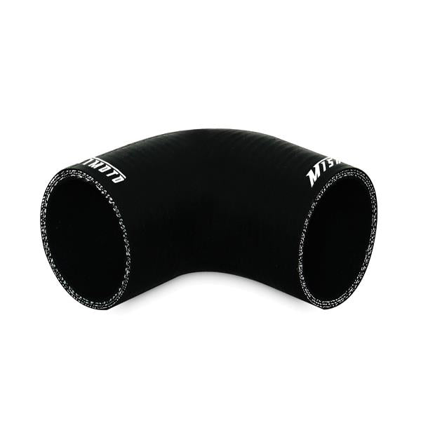 Mishimoto 2.0 Inch Black Silicone 90 Degree Coupler - Automotive Cooling and Intake System Connector