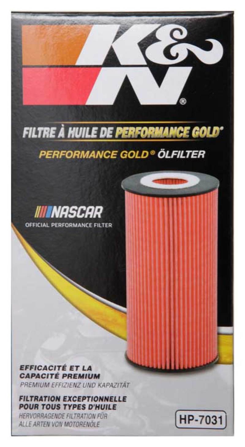 K&N Engineering HP-7031 performance oil filter for 2006-2014 Volkswagen Jetta and CC models