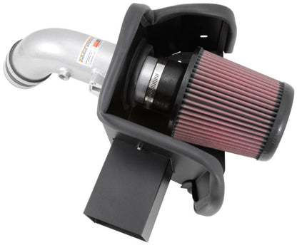 K&N 69 Series Typhoon Performance Cold Air Intake Kit for 2013-2015 Nissan Altima 2.5L L4 - Silver