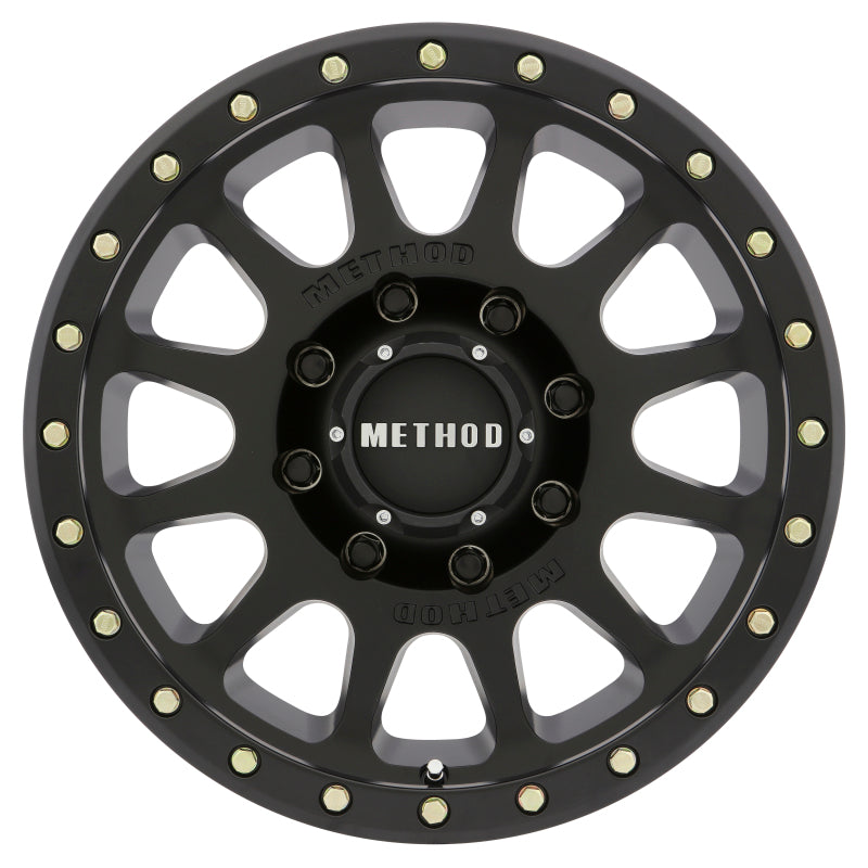 Method MR305 NV HD 18x9 Black Wheel with 8x180 Bolt Pattern and +18mm Offset