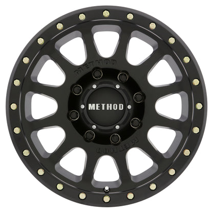 Method Wheels MR305 HD 17x8.5 Black Beadlock Style Off-Road Wheel