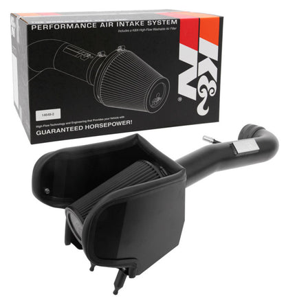 K&N Engineering Blackhawk Performance Cold Air Intake Kit for 2018 Jeep Wrangler JL V6-3.6L