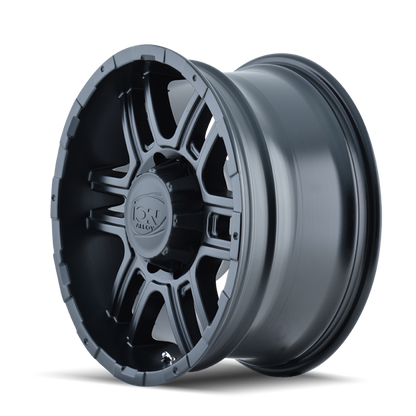 ION Wheels Type 179 16x8 Matte Black Alloy Wheel with 6x139.7 Bolt Pattern and 10mm Offset