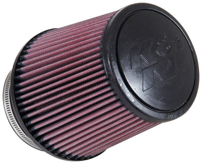 K&N Engineering Universal Air Filter Part RE-0850 – 4 Inch Flange, Reusable Washable Air Intake Filter