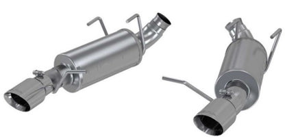 MBRP Armor Lite Series 11-14 Ford Mustang V6 3-inch Dual Muffler Axle Back Split Rear Exhaust System