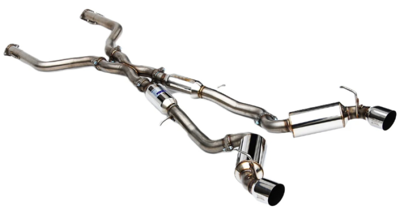 Invidia 2022+ Nissan Z 70mm N1 Cat Back Exhaust with Stainless Steel Tips