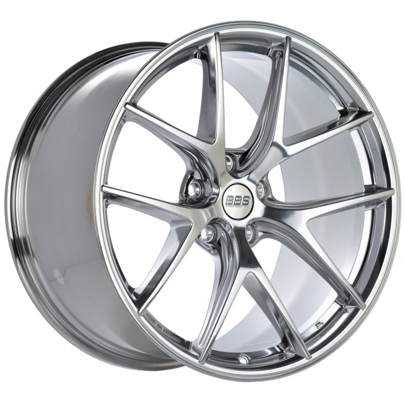 BBS CI-R 19x9 Inch 5x120 Bolt Pattern Polished Wheel with ET44 Offset and 82mm Hub Bore