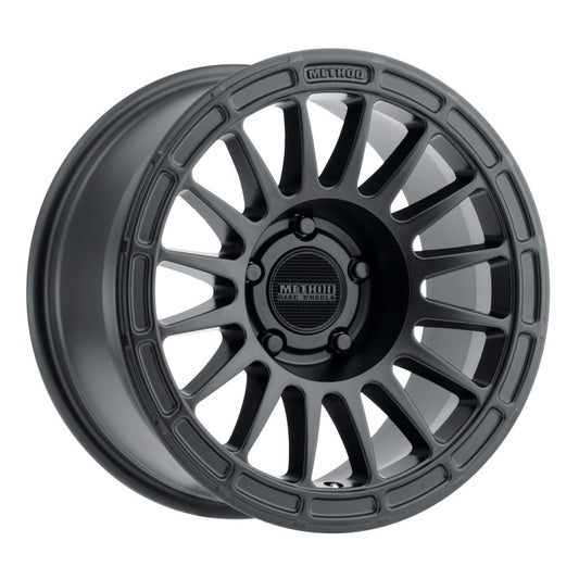 Method MR314 17x7.5 Inch Matte Black Wheel with +30mm Offset for 5x108 Bolt Pattern