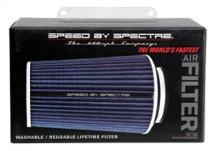 Spectre Adjustable Conical Air Filter 9-1/2 Inches Tall - Fits 3, 3-1/2, and 4 Inch Tubes