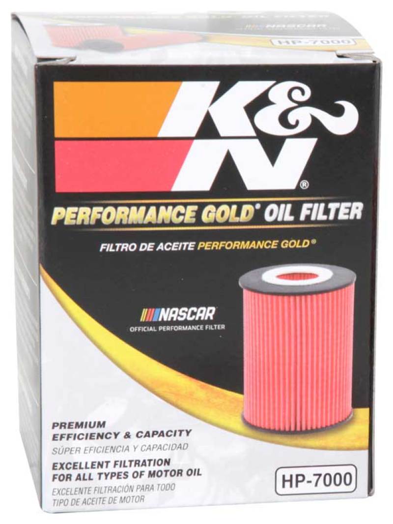 K&N Engineering HP-7000 Cartridge Oil Filter for Saab 9-3 and More