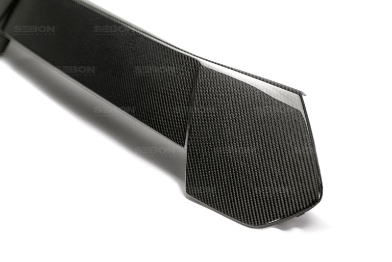 Seibon Carbon Fiber Front Bumper Garnish for 2016-2018 Ford Focus RS | Part FBG16FDFO