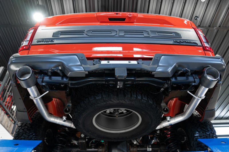 MBRP Armor Pro Series Axle-Back Dual Rear Exit Exhaust System for Ford F-150 (2021-2024)