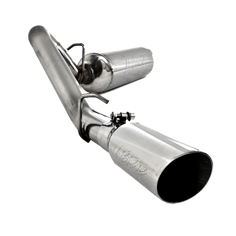 MBRP Armor Plus Series Cat Back Exhaust System for 1997-1999 Jeep Wrangler 2.5L & 4.0L - Single Side Exit with 3.5-inch Tip