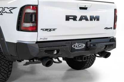 Addictive Desert Designs 2021 Dodge RAM 1500 TRX Bomber Rear Bumper with Cube Light Mounts and Sensor Cutouts