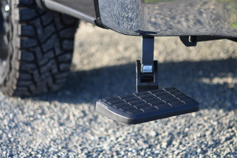 AMP Research BedStep for 2021-2022 Ford F-150 – Retractable Rear Bumper Access Step