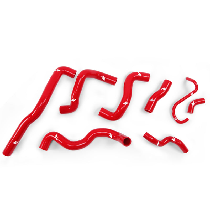 Mishimoto Mini Cooper S Turbo Silicone Radiator Hose Kit - Red, Part MMHOSE-TINY-07RD
