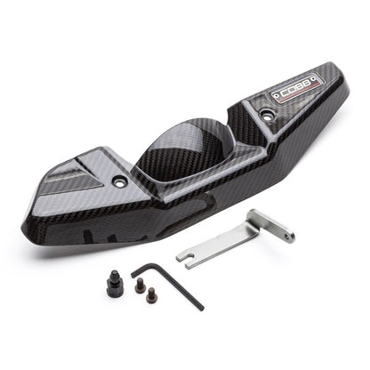 Cobb Redline Carbon Fiber Alternator Cover for Subaru STI and WRX (2008-2020 STI, 2008-2014 WRX) - Gloss Finish