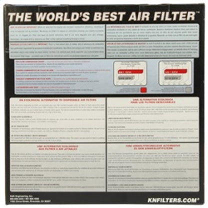 K&N Engineering Universal Clamp-On Air Filter, 6-inch Flange, Fits 2013-2016 Cadillac ATS
