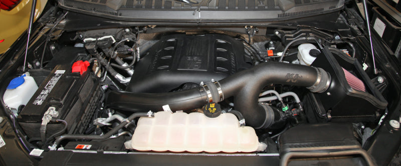 K&N Engineering 63-2592 Performance Cold Air Intake Kit for Ford F-150 3.5L V6 (2015-2016)