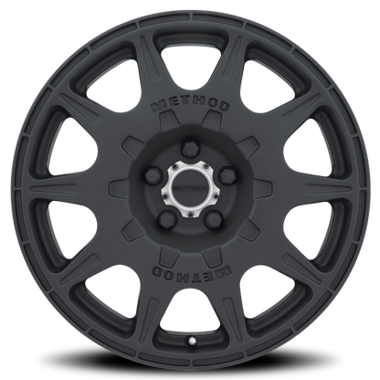 Method MR502 Rally 17x8 Black Alloy Wheel with +38mm Offset for Subaru and More