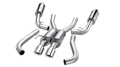 Corsa 2013-2019 Cadillac ATS Sedan 2.0L A/T Polished Sport Dual Rear Cat-Back Exhaust