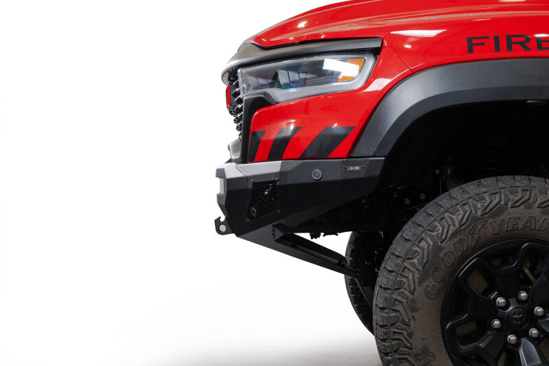 Addictive Desert Designs 2025 Ram RHO Stealth Fighter Front Bumper with LED Light Mounts and D-Ring Clevises