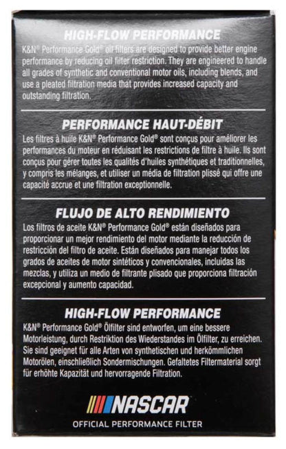 K&N Engineering HP-7027 Performance Oil Filter for 2011-2013 Chevrolet Cruze with Hengst Filter Housing