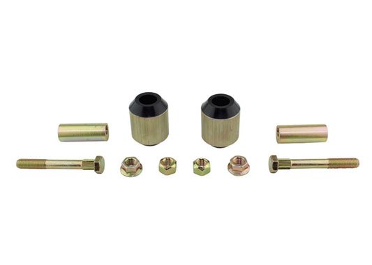 Whiteline Control Arm Bushing Kit W62384 for BMW 3 Series (1991-2001) – Rear Lower and Upper Outer Bushings with Camber Adjustment