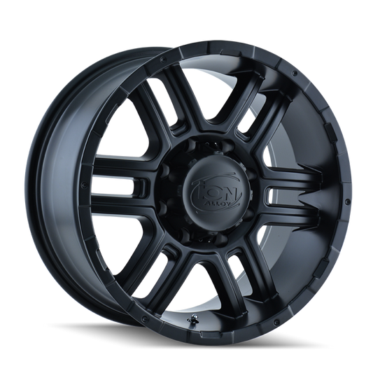 ION Wheels Type 179 16x8 Matte Black Alloy Wheel with 6x139.7 Bolt Pattern and 10mm Offset