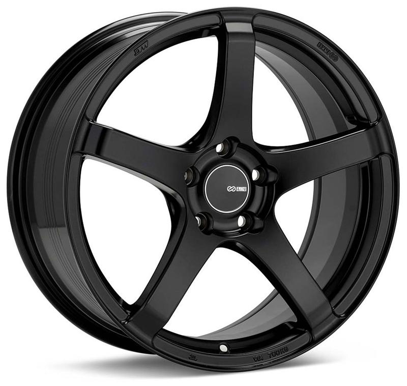 Enkei Kojin 18x9.5 Matte Black Wheel with 15mm Offset and 5x114.3 Bolt Pattern