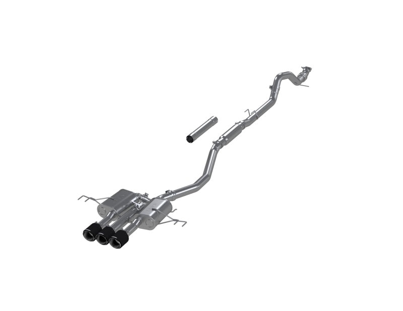 MBRP Armor Pro Series 3-inch Catback Exhaust System with Carbon Fiber Tips for Acura Integra 2024-2025