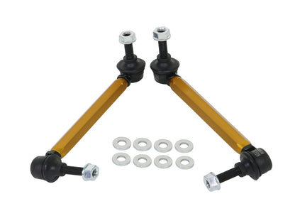 Whiteline Universal Swaybar Link Kit - Heavy Duty Adjustable 10mm Ball Joint (Part No. KLC140-235)