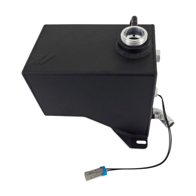 Mishimoto 01-07 Chevy/GMC 6.6L Duramax Aluminum Degas Tank - Black