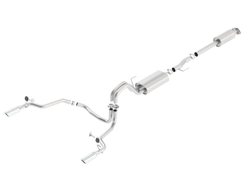 Borla Touring Cat-Back Exhaust System for Ford F-150 2015-2020 with 2.7L/3.5L V6 and 5.0L V8 Engines